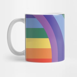 Lgbtiq+ Rainbow Wave Mug